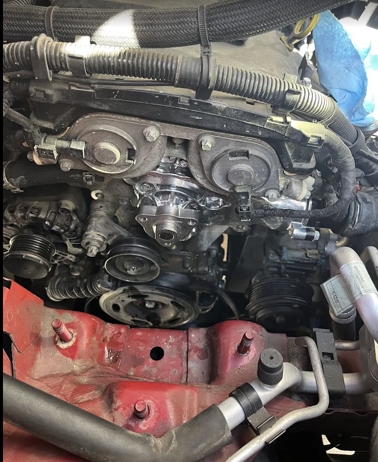 Engine bay service